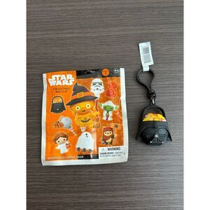 Star Wars Halloween Series 3 Bag Clip Keychain - Darth Vader Helmet